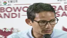 Sandiaga Uno hormati pilihan politik Yenny Wanid terhadap Joko Widodo-Ma’ruf Amin diPilpres 2019.