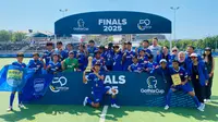 Akademi Persib Cimahi (APC)&nbsp;berhasil menjuarai Gothia Cup 2025 setelah menaklukkan tim tuan rumah, FC Stockholm Internazionale, dengan skor telak 5-1 di partai final yang digelar di SKF Arena, Gothenburg, Swedia, Sabtu (19/7/2025). (dok.&nbsp;Akademi Persib Cimahi)