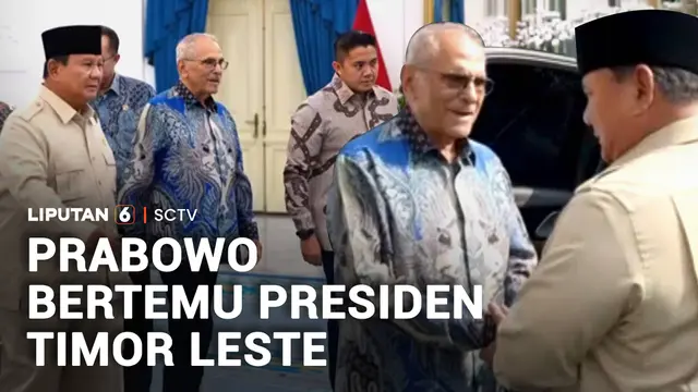 Prabowo Sambut Ramos-Horta dan 20 Peraih Nobel, Bahas Kerja Sama Strategis