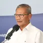 Juru Bicara Penanganan COVID-19 di Indonesia, Achmad Yurianto saat konferensi pers Corona di Graha BNPB, Jakarta, Kamis (16/4/2020). (Dok Badan Nasional Penanggulangan Bencana/BNPB)