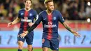4. Neymar Jr (Paris Saint-Germain) - 5 gol dan 2 assist (AFP/Yann Coatsaliou)