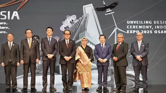 Peresmian Paviliun Indonesia dalam rangka menuju World Expo 2025 di Osaka, Jepang. (Dok. Kemlu RI)