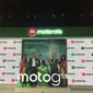 Peluncuran trio smartphone Moto terbaru, yakni Moto G5s Plus, Moto E4 Plus, dan Moto C Plus di Jakarta, Selasa (19/9/2017). (Liputan6.com/Jeko Iqbal Reza)