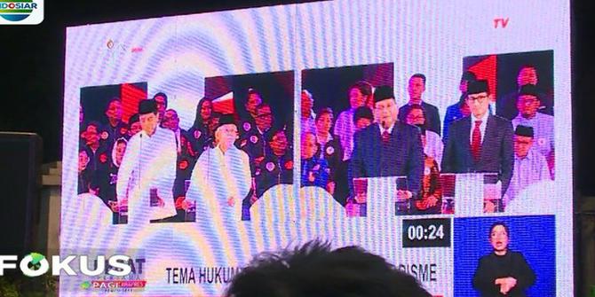 Usai Saksikan Debat Perdana Pilpres, Relawan Prabowo-Sandi Mengaku Puas