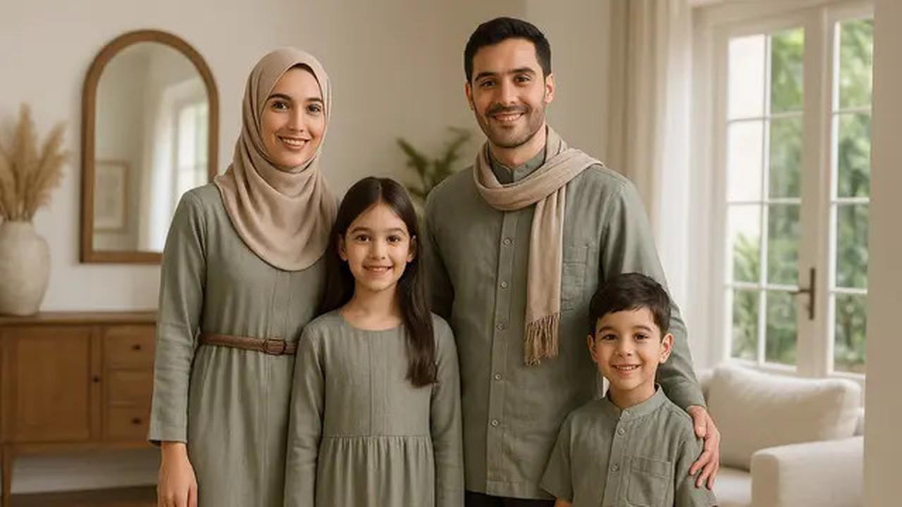 10 Gamis Islami Couple untuk Acara Keluarga yang Elegan dan Serasi di 2025