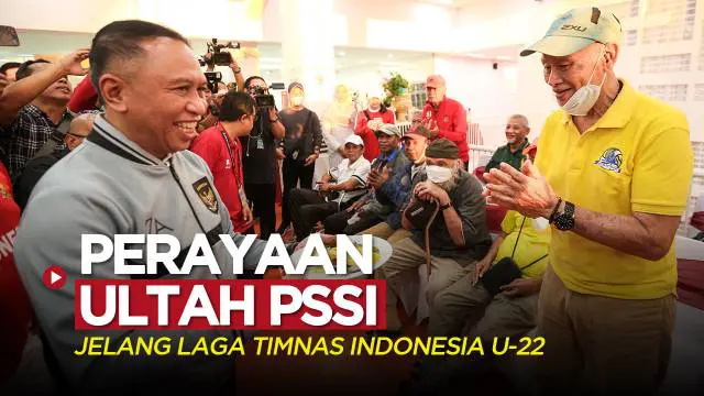 Berita video PSSI merayakan ulang tahun ke-93 bersama para legenda Timnas Indonesia jelang laga uji coba Timnas Indonesia U-22 melawan Timnas Lebanon U-22, Jumat (14/4/2023).