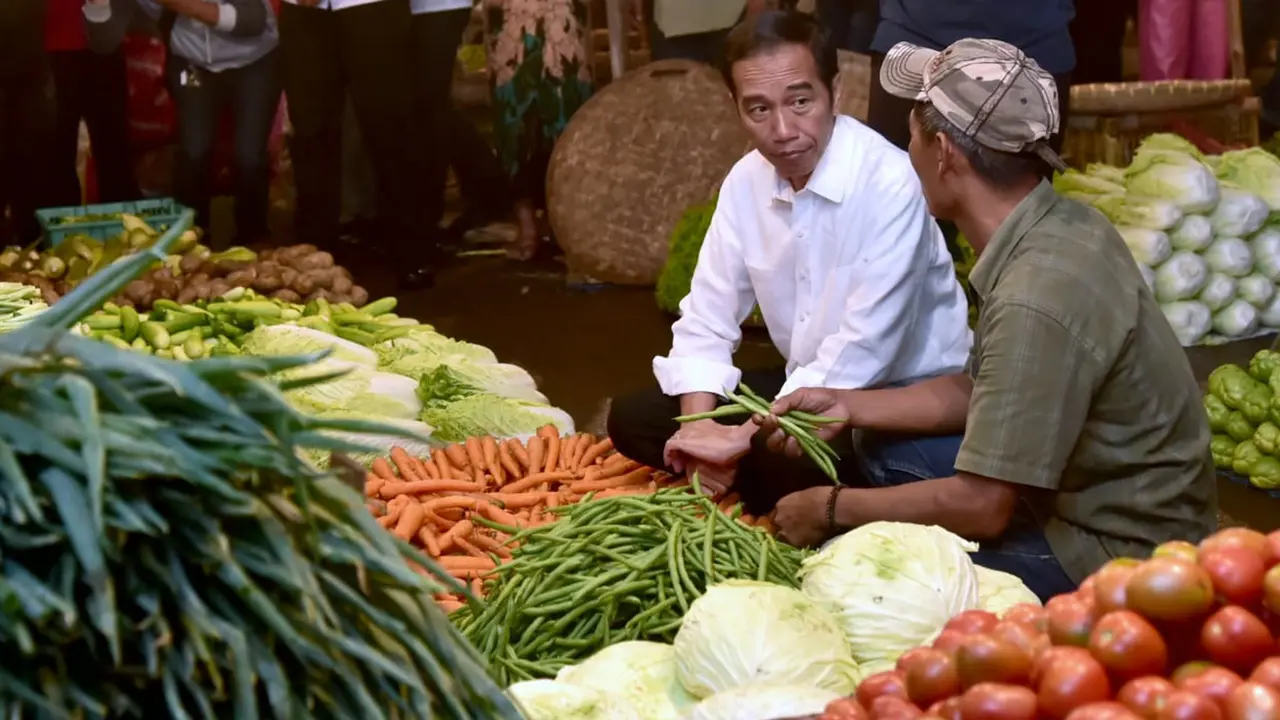Jokowi Blusukan ke Pasar Bogor