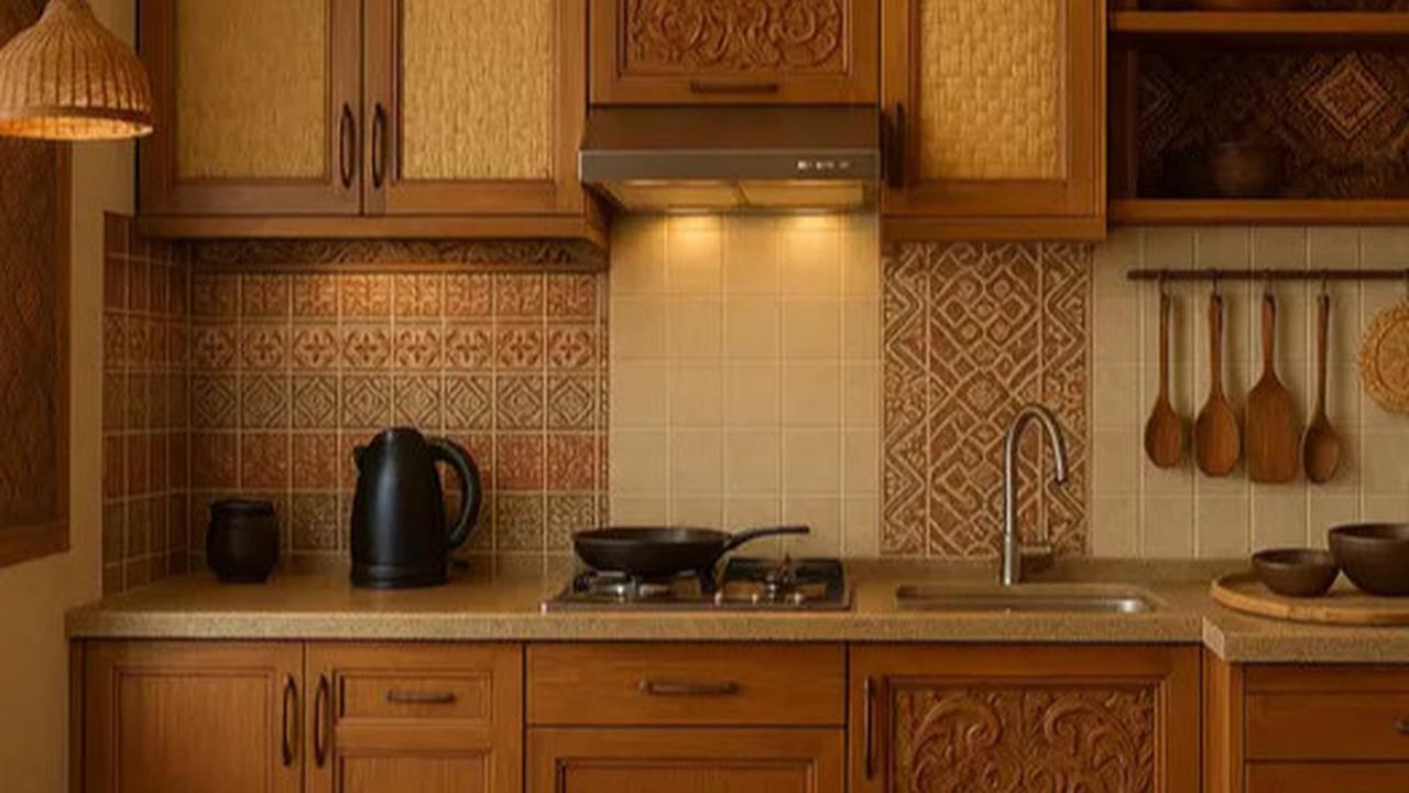 7 Model Dapur Tradisional Modern, Bikin Rumah Makin Cantik