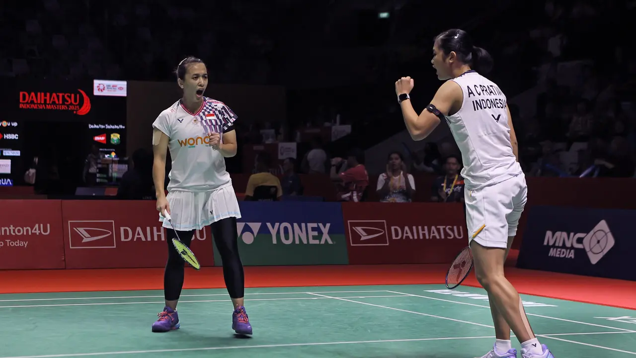 Febriana Dwipuji Kusuma/Amallia Cahaya Pratiwi - Indonesia Masters 2025 - Bulu Tangkis