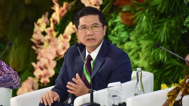 Henry Tanoto, Vice President Toyota Astra Motor di rangkaian Indonesia International Sustainability Forum (ISF) 2024.