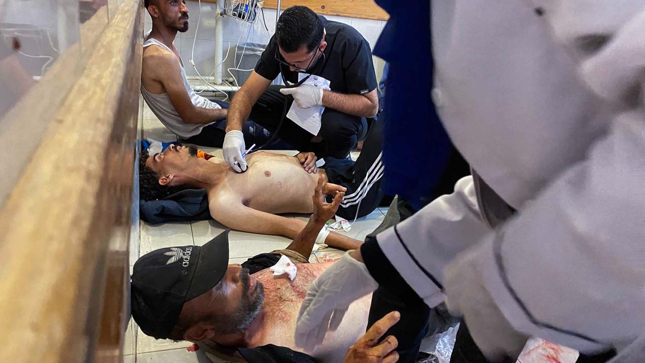 FOTO: Kekejian Israel, Sedikinya 63 Warga Gaza tewas Ditembak Saat Menunggu Truk Bahan Makanan