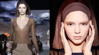 Debut Model, Adik Kim Kardashian Pakai Baju Tembus Pandang
