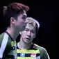 Ganda putra Indonesia, Kevin Sanjaya Sukamuljo/Marcus Fernaldi Gideon. (PBSI)