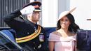 Pangeran Harry terlihat hadir bersama dengan sang istri, Meghan Markle. (Doug Peters/PA Images/INSTARimages.com/Cosmopolitan)