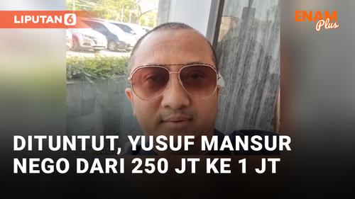 VIDEO: Dituntut, Yusuf Mansur Nego Biaya Ganti Rugi