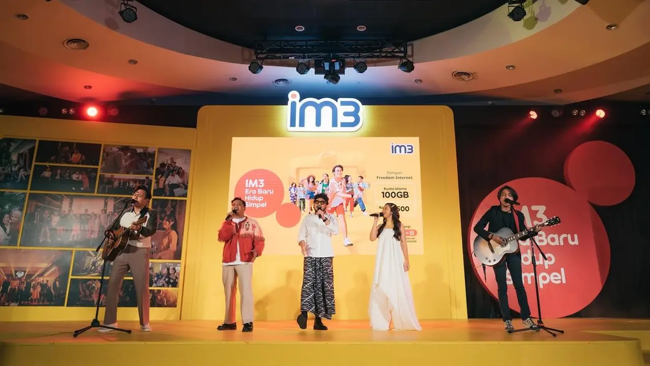 IM3 Gandeng 12 Musisi Tanah Air, Sebarkan Energi Era Baru Hidup Simpel