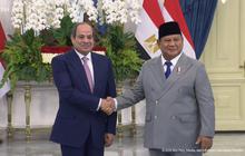 Bertemu Presiden Mesir, Prabowo Soroti Kekerasan dan Korban Sipil di Palestina