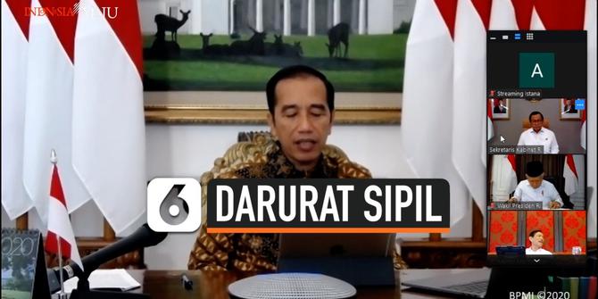 VIDEO: Jokowi Bicara Tentang Pembatasan Sosial dan Kebijakan Darurat Sipil