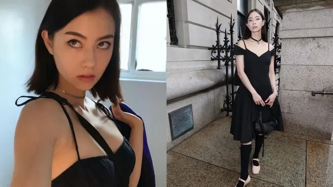 6 Potret Lauren Tsai Aktris Amerika yang Dirumorkan Pacaran dengan Park Seo Joon, Pancarkan Aura Dark Feminine dengan Outfit Serba Hitam