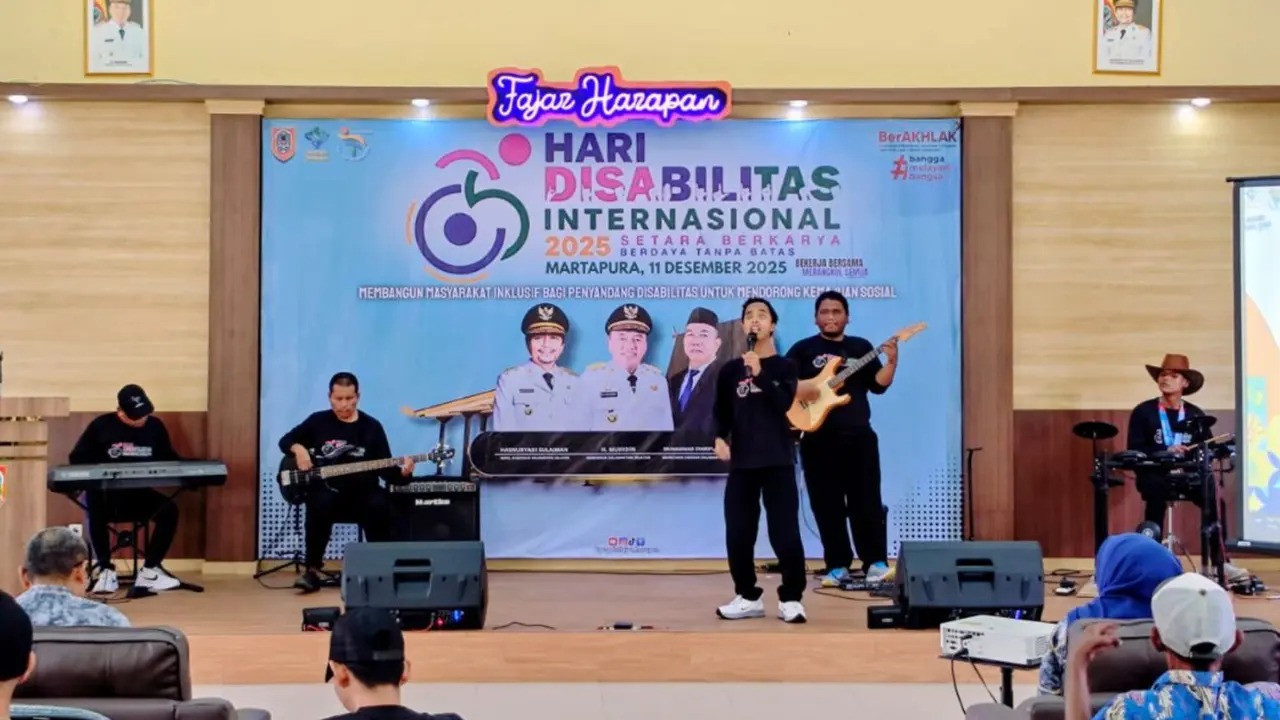 Peringatan Hari Disabilitas Internasional (HDI) 2025 di Banjar, Kalimantan Selatan