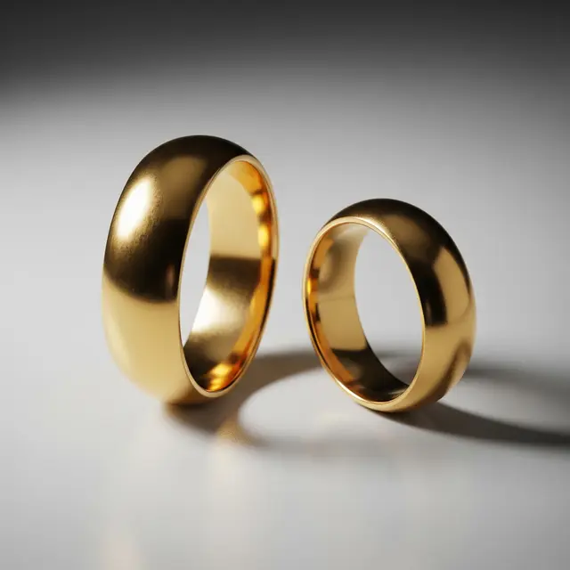 Model Cincin Nikah Emas 24 Karat