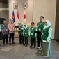 Siswa siswi SD Unggulan Al-Ya’lu Kota Malang yang berhasil meraih Juara 1 dalam Kejuaraan Internasional SEAMEO Japan-Education for Sustainable Development (ESD) Award 2023.(KBRI Tokyo)