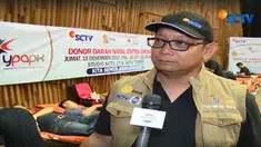 Selain kegiatan donor darah Emtek Group juga memberikan fasilitas pelayanan dan pemeriksaan gratis untuk osteoporosis dan gula darah