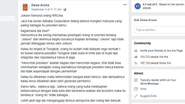 Cek Fakta - Penghujat Jokowi