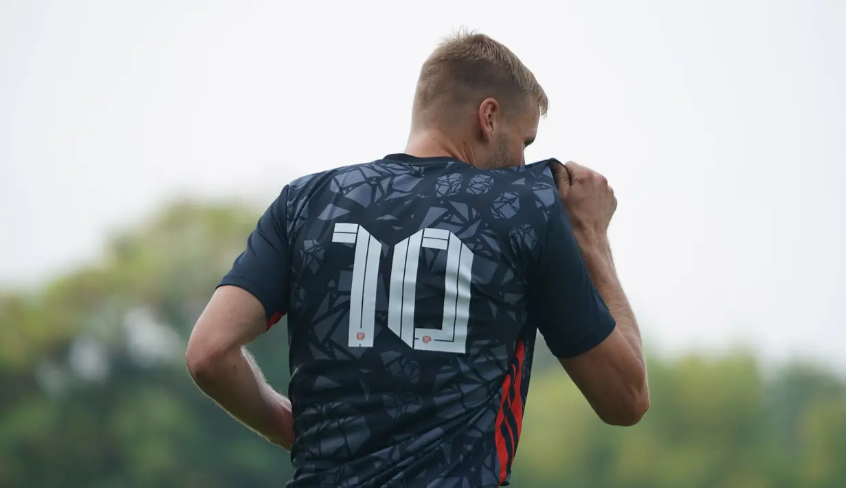 Hanno Behrens menjadi pemain asing ketiga Persija Jakarta musim 2022/2023 ini. (Dokumentasi Persija)