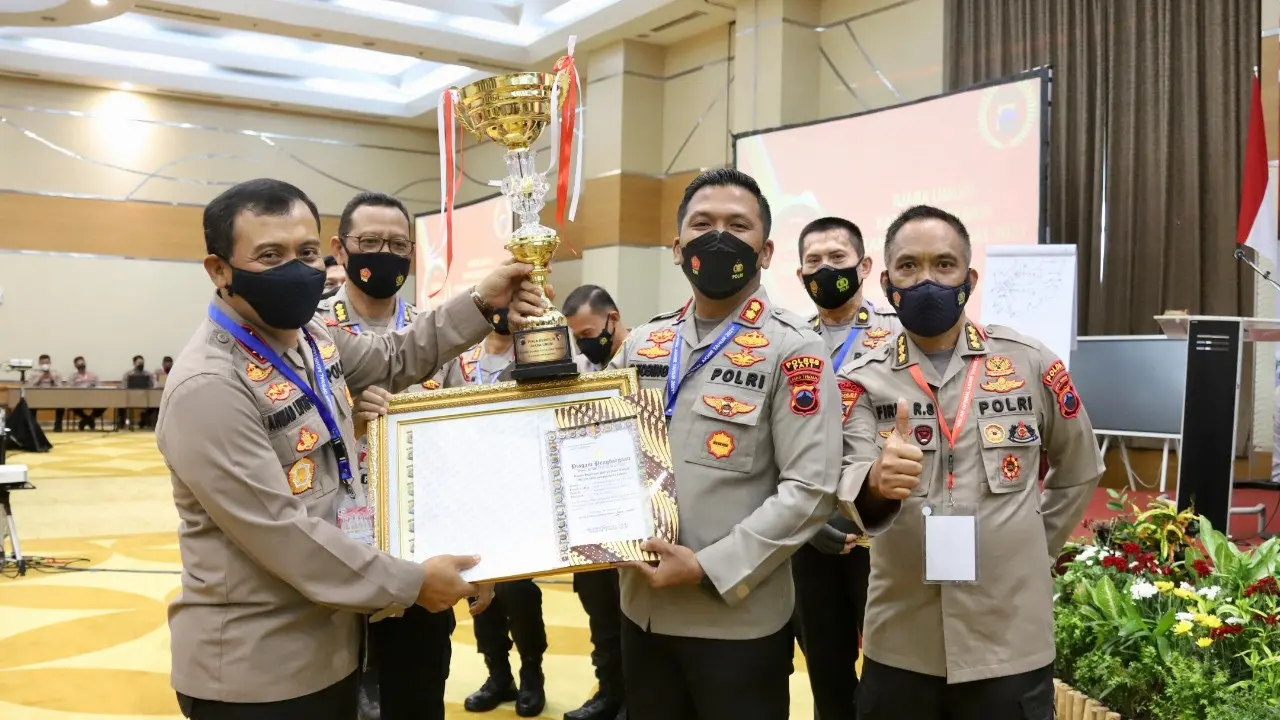 Polres Pati Terima 6 Penghargaan dari Polda Jateng