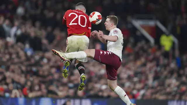 Foto: Tanpa Cristiano Ronaldo, Manchester United Tekuk Aston Villa di Piala FA