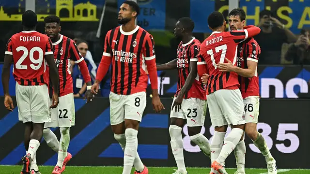 Derby Milan, Rossoneri Bungkam Nerazzurri