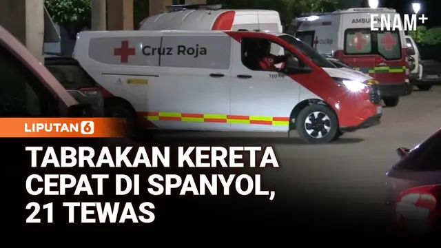Tabrakan Maut Dua Kereta Cepat di Spanyol, 21 Tewas