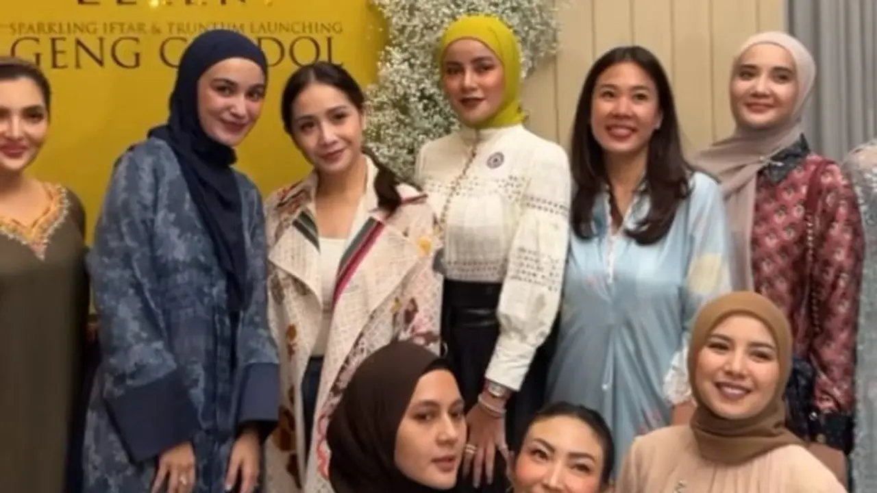 Potret buka puasa bersama Geng Cendol (Sumber: Instagram/@shireensungkar)