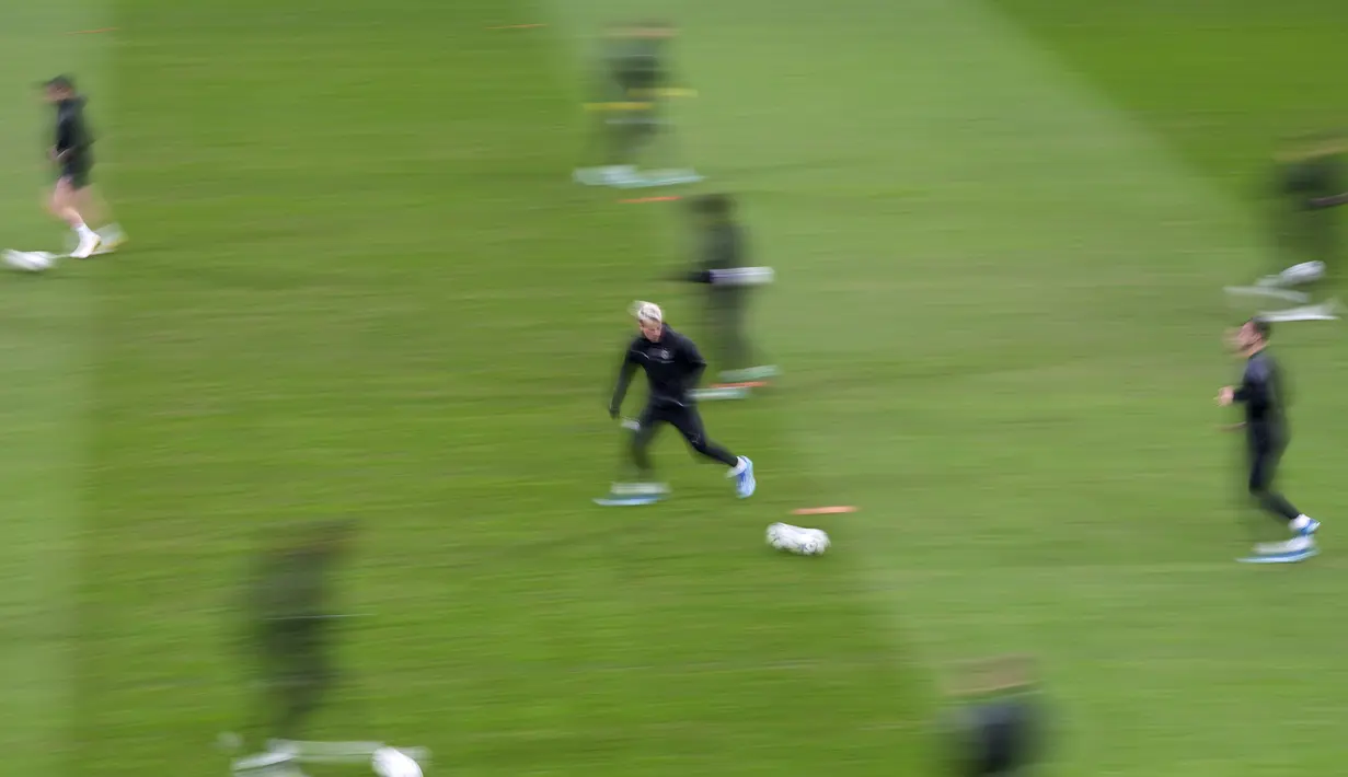 Dortmund tak akan diperkuat Felix Nmecha yang cedera pinggul baru-baru ini. (AP Photo/Antonio Calanni)
