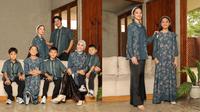 Model Baju Lebaran untuk Keluarga (Foto: Instagram @zaskiamecca_id)