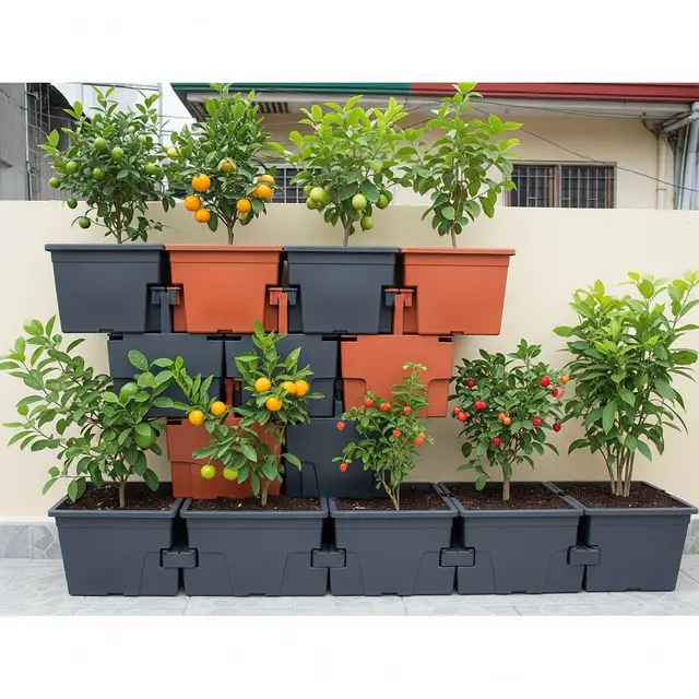 Konsep Kebun Buah Tabulampot yang Cocok untuk Rumah Type 27