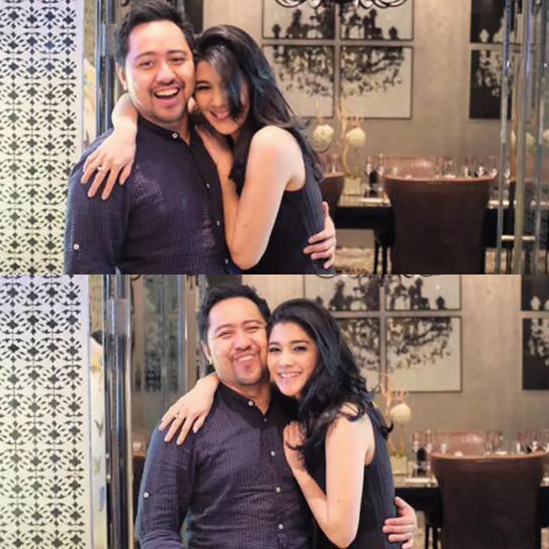 Naysila Mirdad dan sang kekasih, Roestiandi Tsamanov. [foto: instagram/naymirdad]