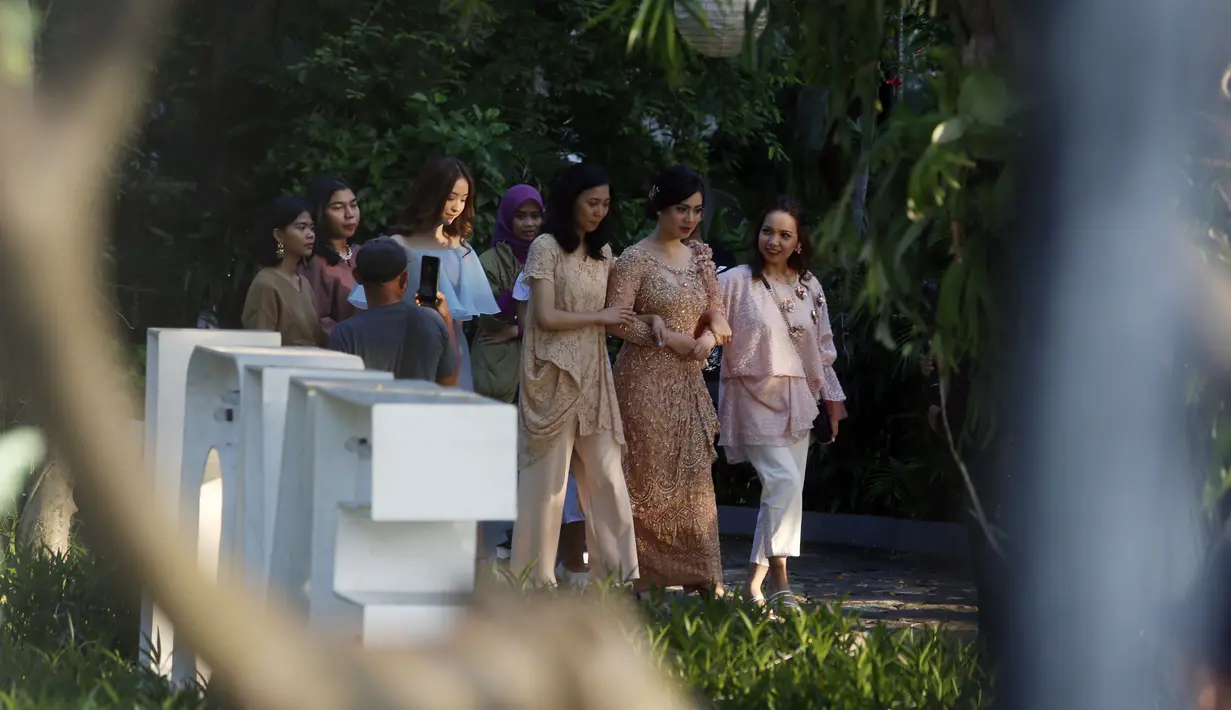 Caesar Hito dan Felicya Angelista (Muhammad Akrom Sukarya/© KapanLagi.com)