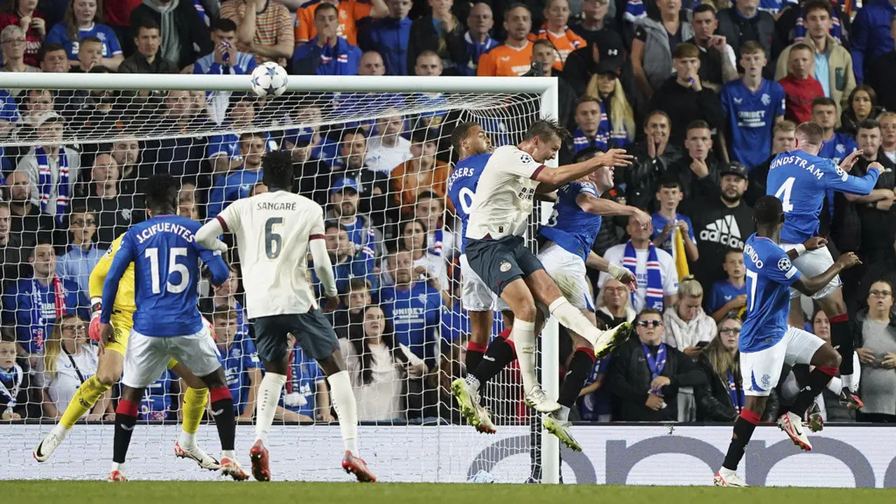 Rangers Vs PSV Eindhoven