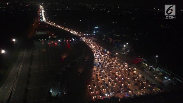 Kakorlantas Penumpukan di Tol Cikampek Tadi Malam Tapi 