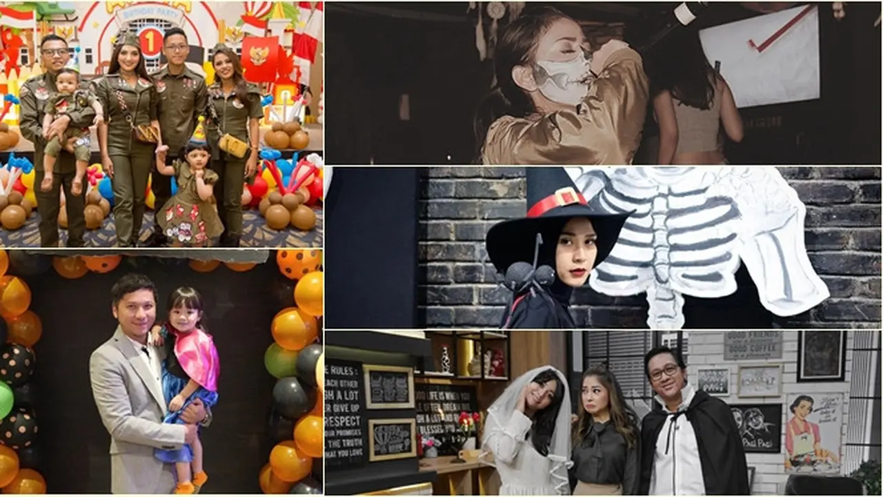 [Bintang] Artis Indonesa Berkostum Halloween