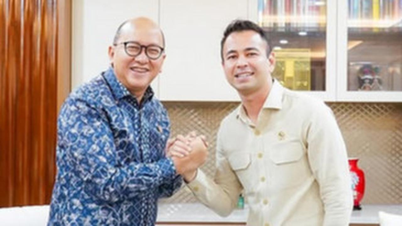 Potret Raffi Ahmad Bertemu Rosan Roeslani, Imbau Generasi Muda Aktif Dorong Pertumbuhan Ekonomi