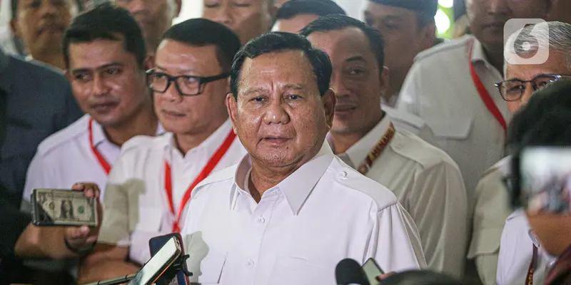 Prabowo Subianto Hadiri Rapimnas Partai Gerindra