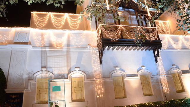 Rumah peninggalan keluarga Ambani di Gujarat, India, yang saat ini menjadi museum penghormatan terhadap ayah Mukesh Ambani. (Dok. Situs Resmi Dhirubai Ambani Memorial Chorwad)