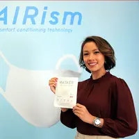 Simak efektivitas teknologi andalan Uniqlo pada masker kain (Foto: Uniqlo)