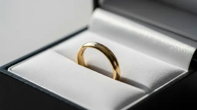 Cincin Emas Polos Minimalis