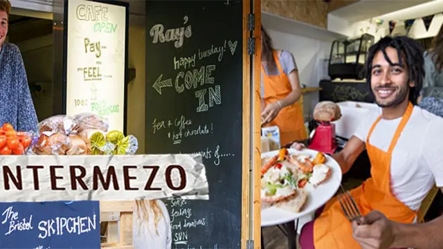 INTERMEZO: Menu Makanan Kafe Ini dari Sampah