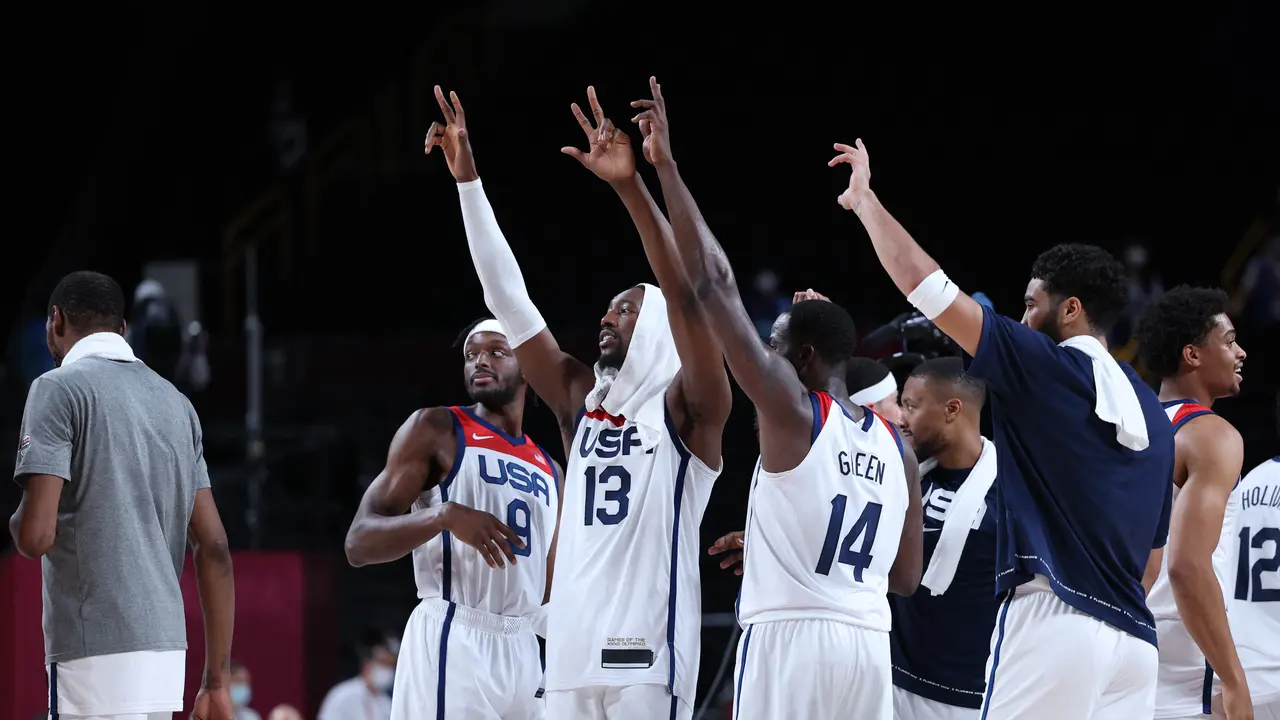 AS ke final cabang bola basket Olimpiade Tokyo 2020