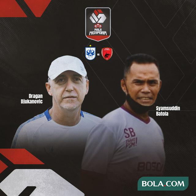 Piala Menpora - PSIS Semarang Vs PSM Makassar - Head to Head Pelatih